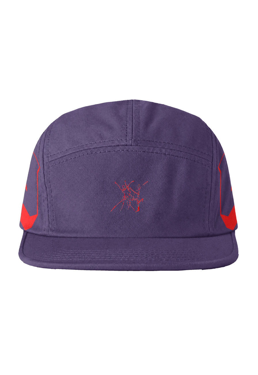 GRAPE NYLON 5-PANEL